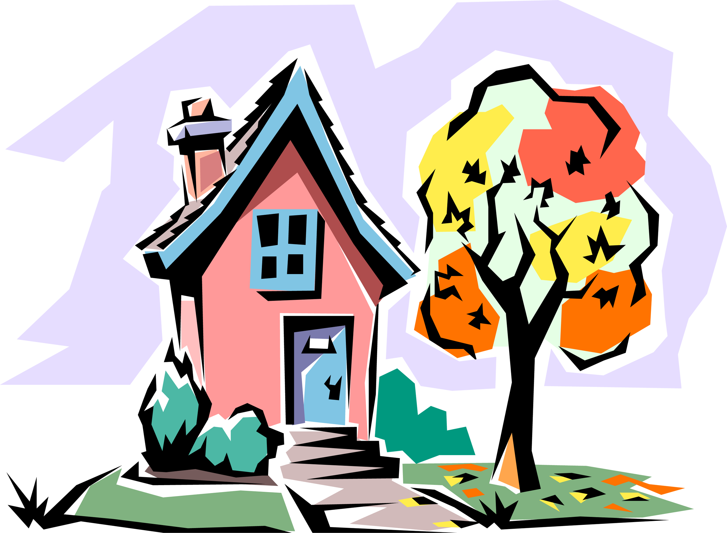 Cottage clipart home visit. Blog buying new construction