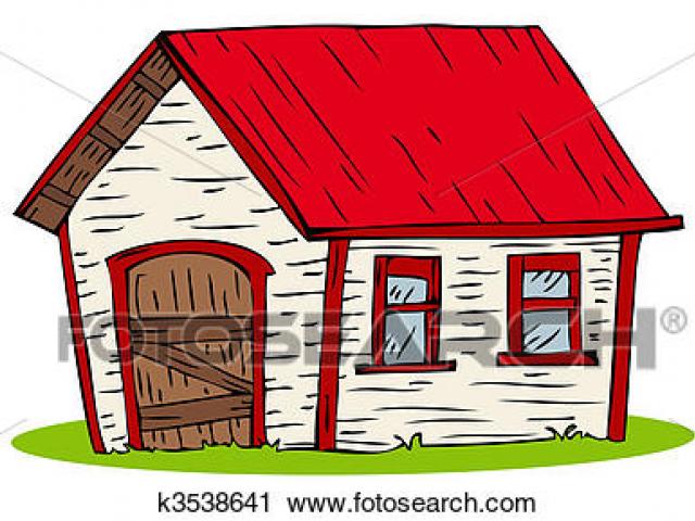 cottage clipart houser