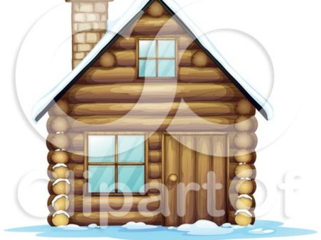 cottage clipart hunting cabin