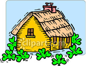 cottage clipart little cottage