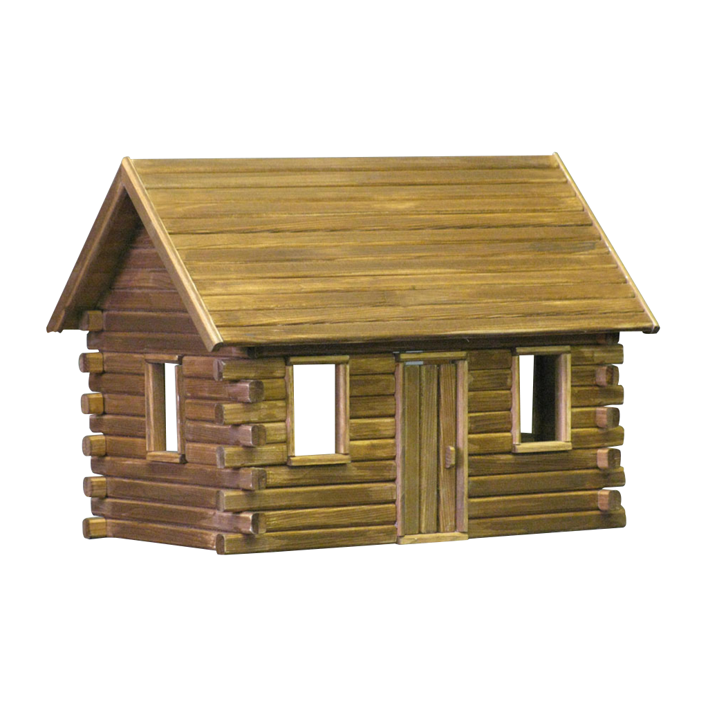 cottage clipart loghouse