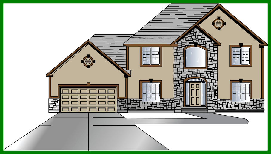 cottage clipart straw roof