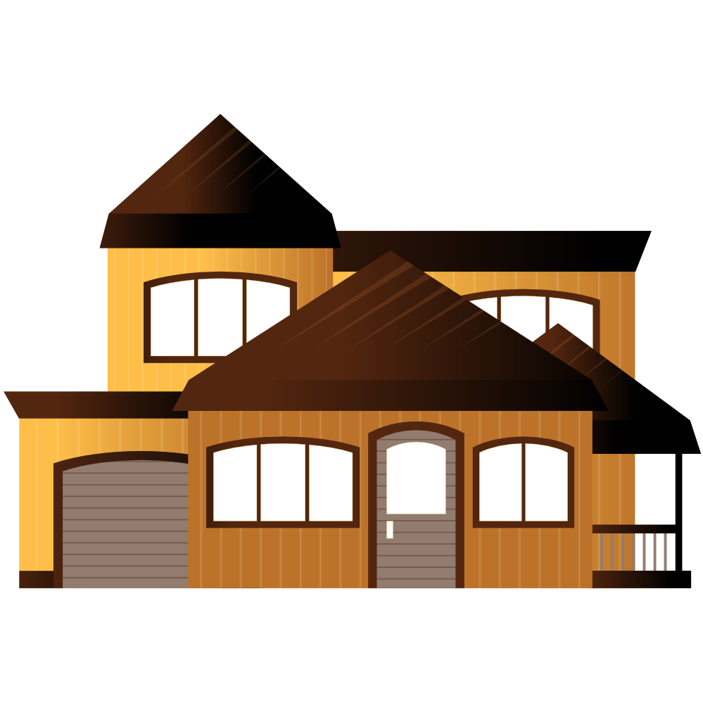 cottage clipart townhouse