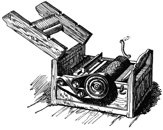 Cotton clipart cotton gin. Eli whitney s etc