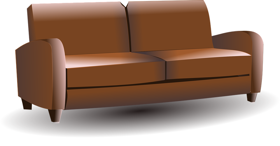 couch clipart animated