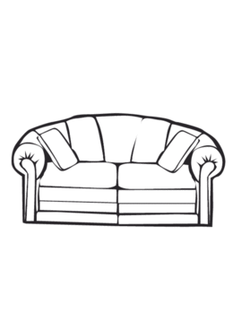 couch clipart canape
