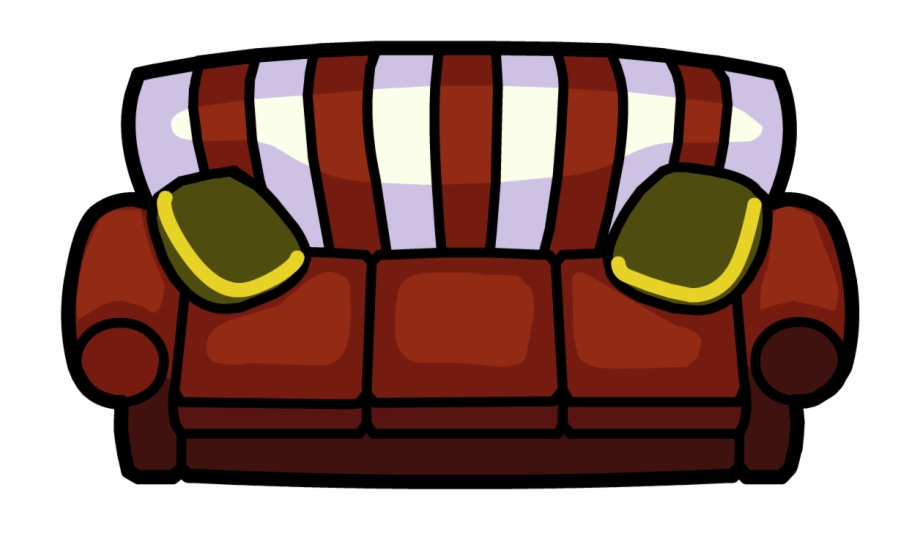 couch clipart christmas