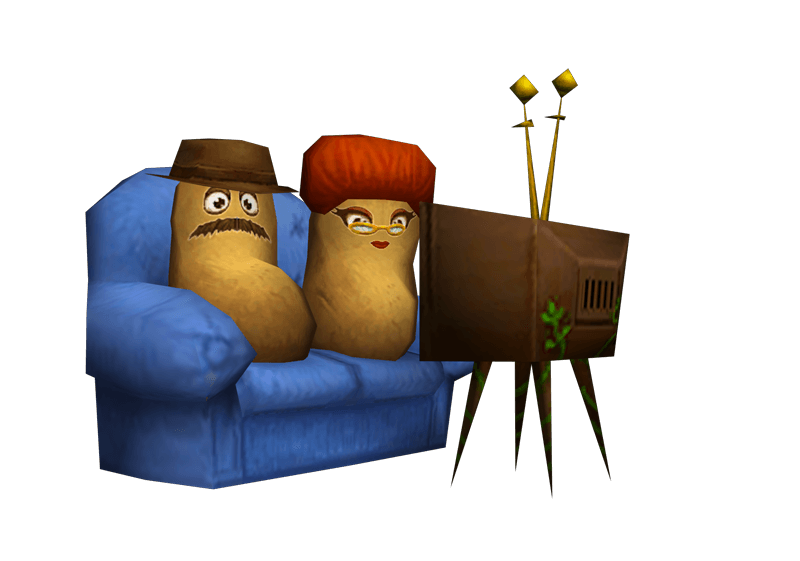 couch clipart coach potato