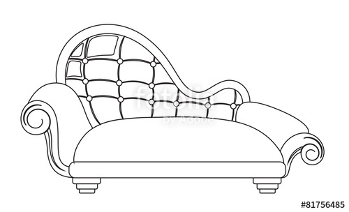 couch clipart fancy