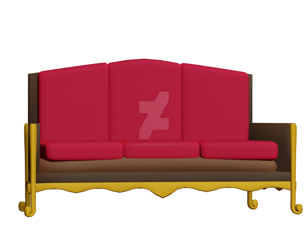 couch clipart futon