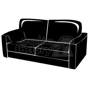 couch clipart household furniture
