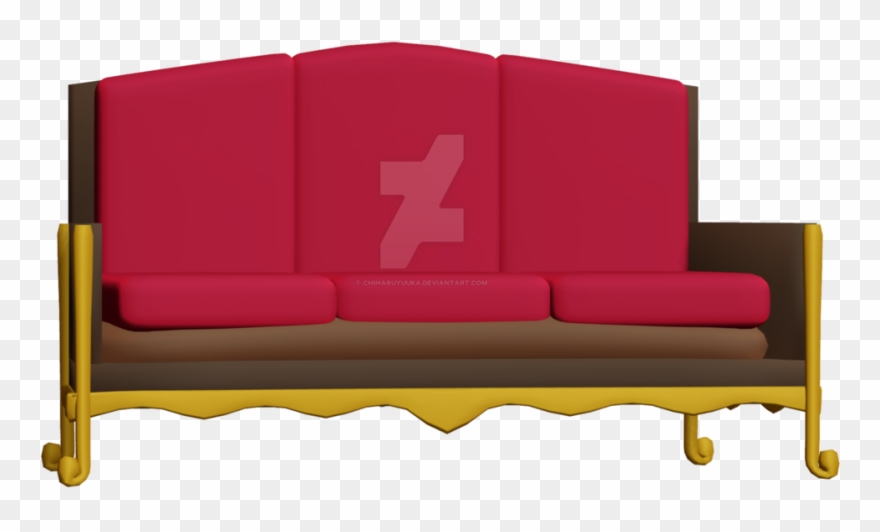 couch clipart pink couch