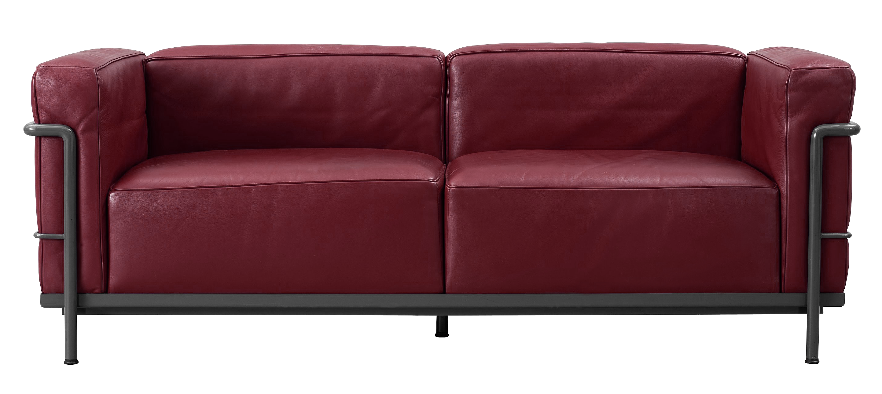 couch clipart red