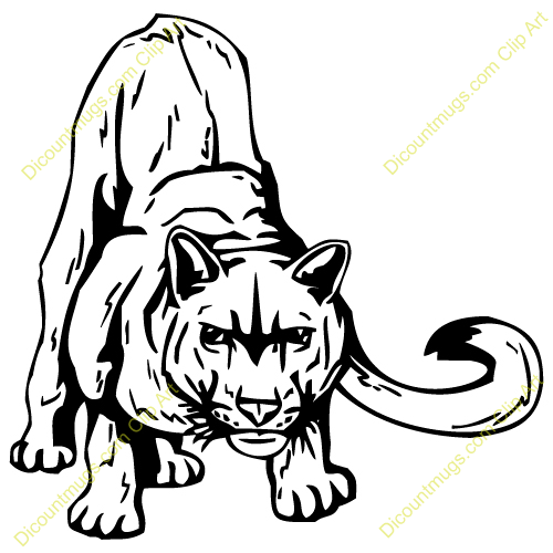 cougar clipart