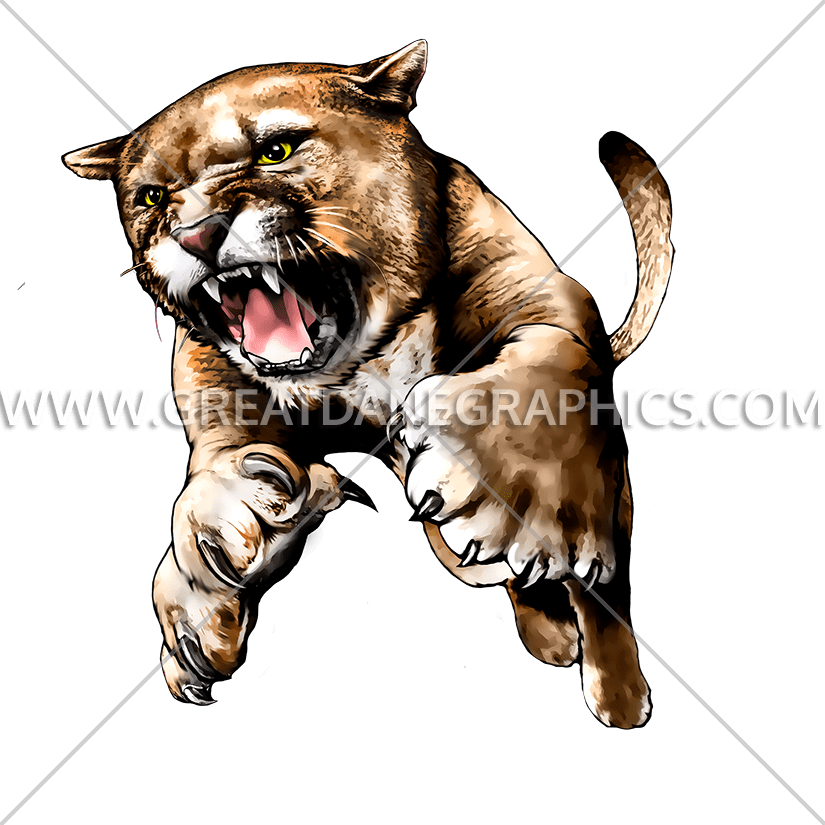 cougar clipart animal body