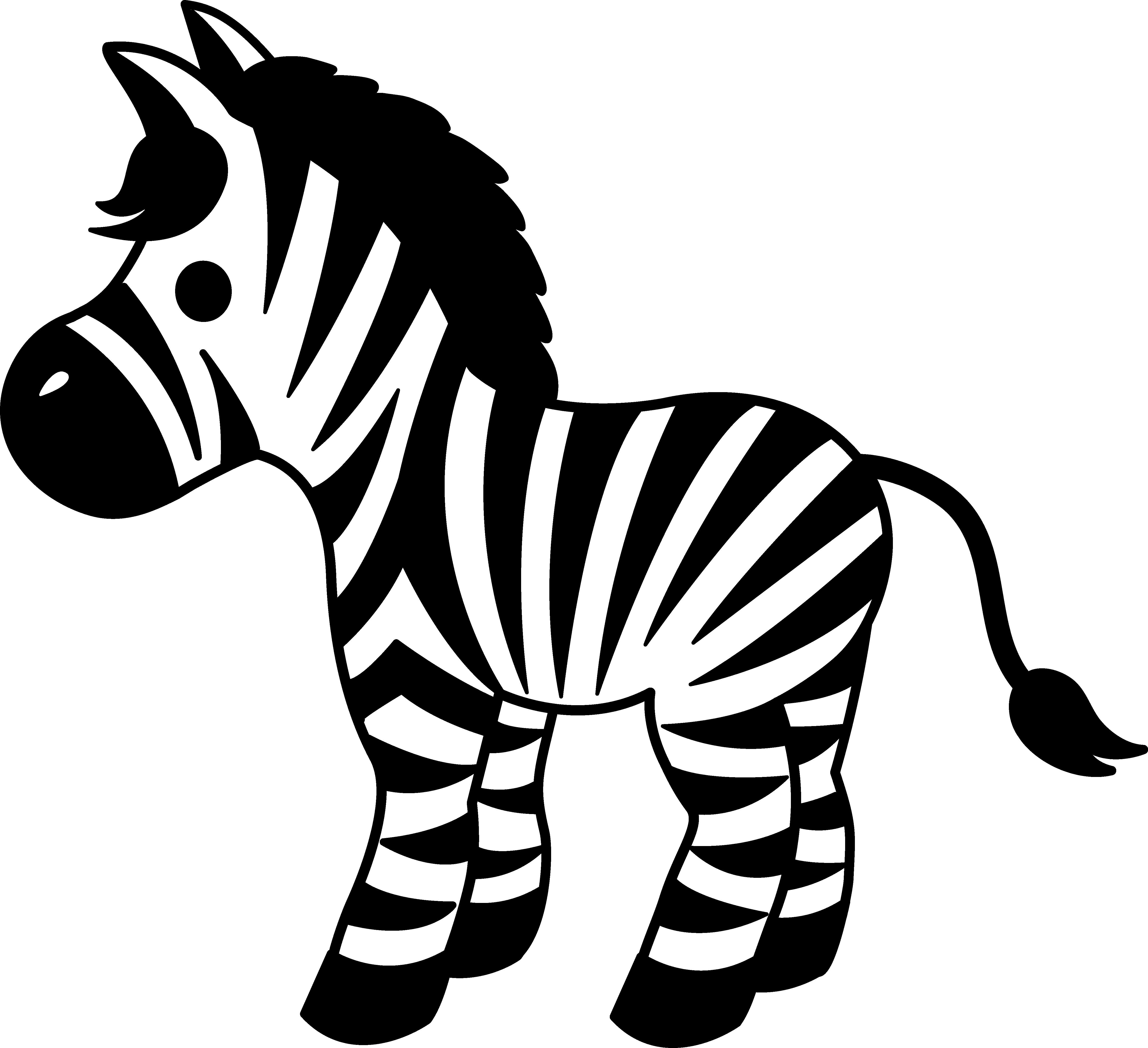 Zebra gallery by john. Cougar clipart cartoon