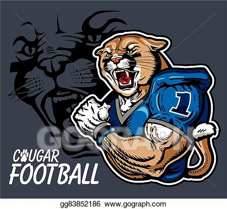 cougar clipart cougar football