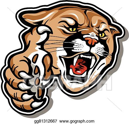 cougar clipart cougar mascot