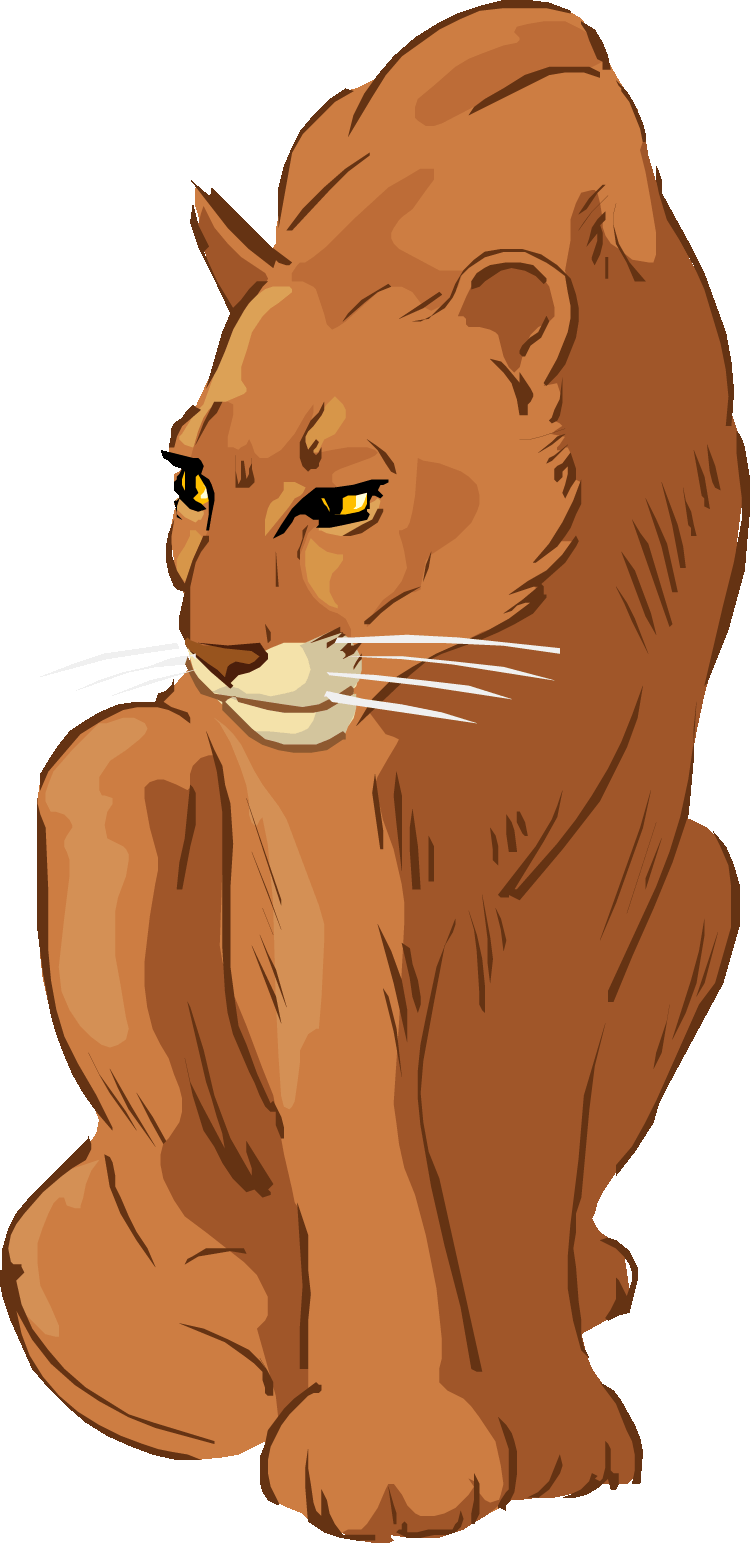 cougar clipart mountain lion