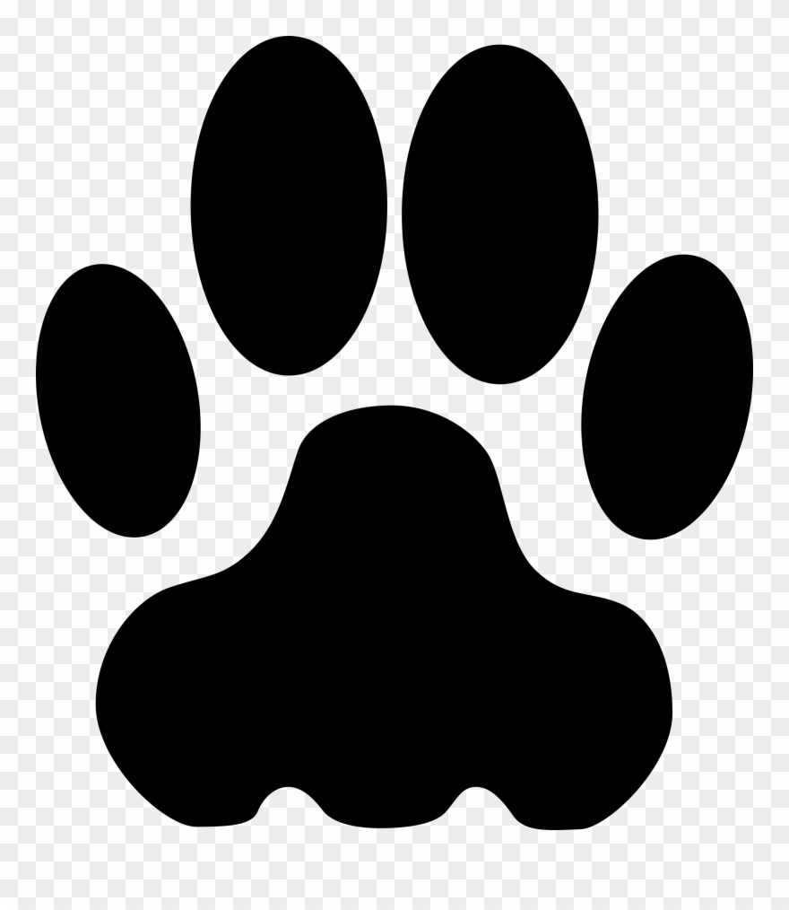 Cougar clipart paw print, Cougar paw print Transparent FREE for ...