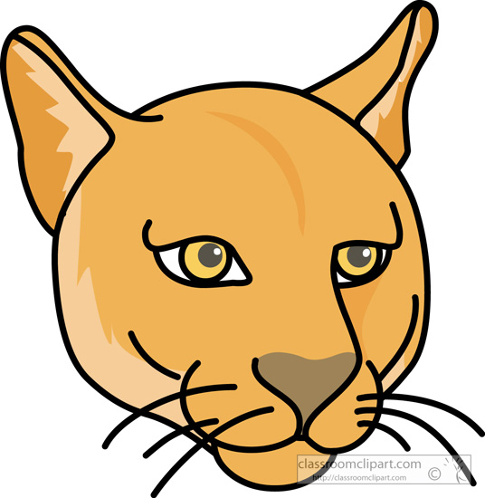 cougar clipart real