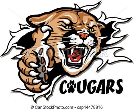 cougar clipart symbol