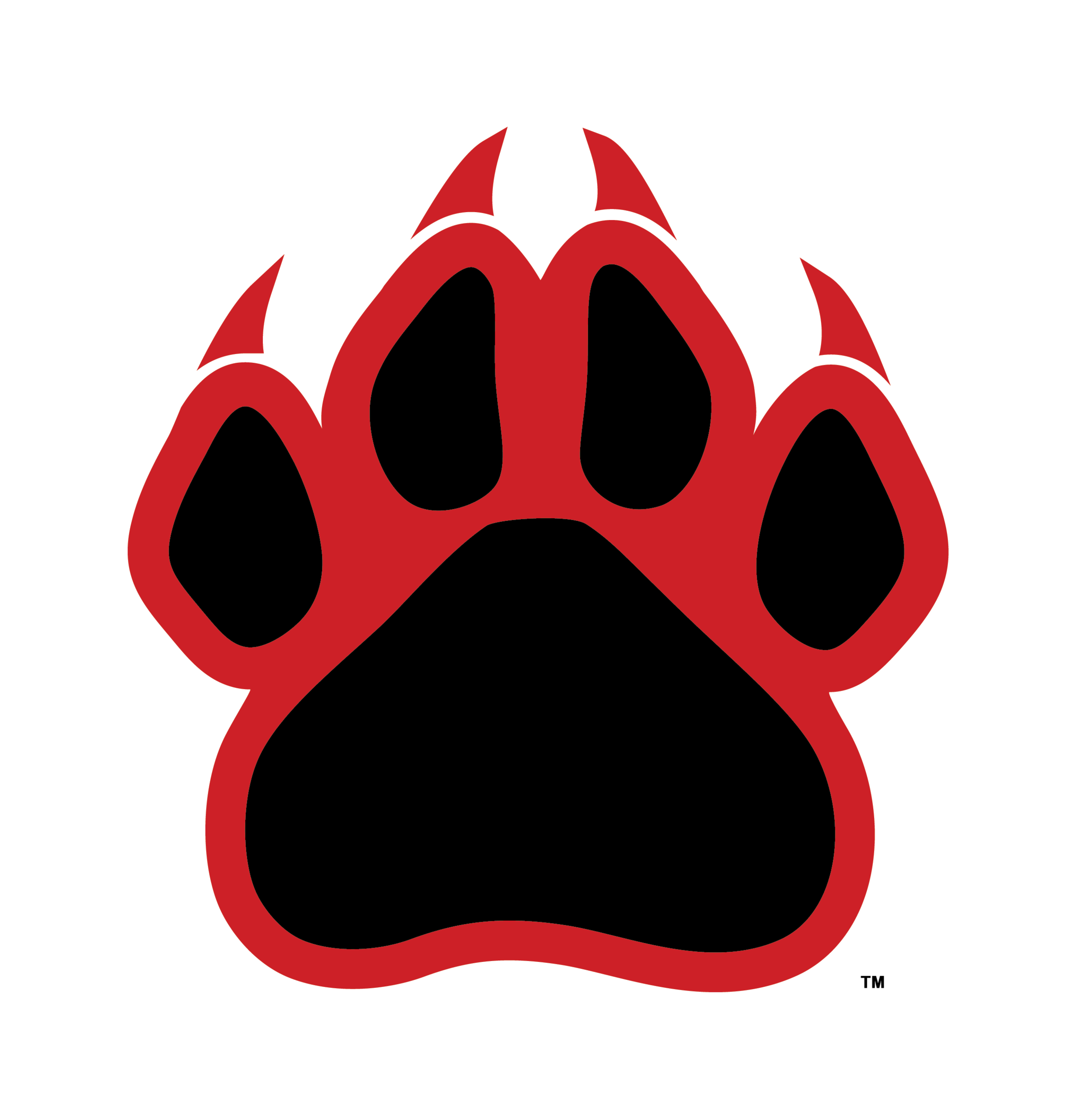 cougar clipart wolf paw