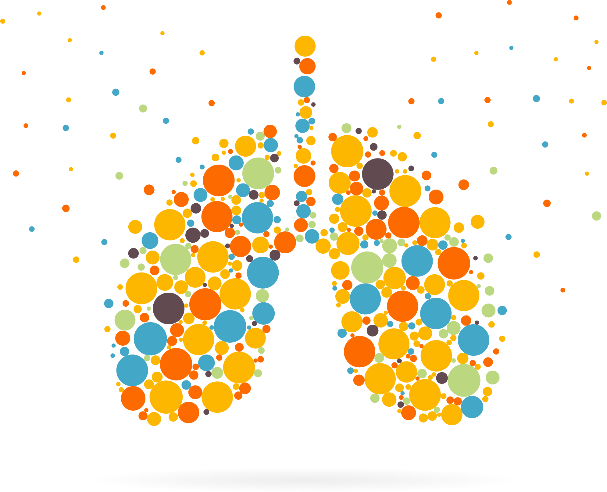 cough clipart damaged lung