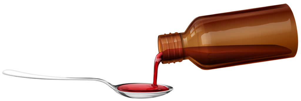 Cough clipart dosage. Syrup doesn t work