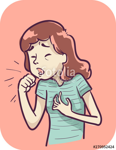 cough clipart shortness breath