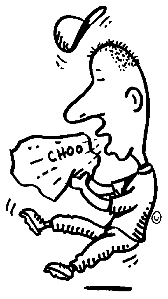 sneeze clipart drawing