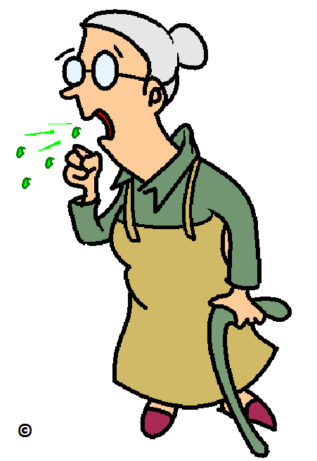 cough clipart sputum