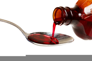 cough clipart syrup