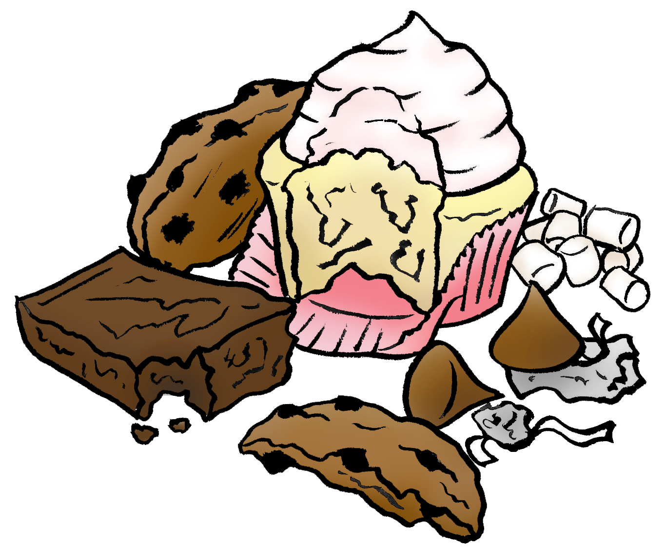 cough clipart unhygienic food
