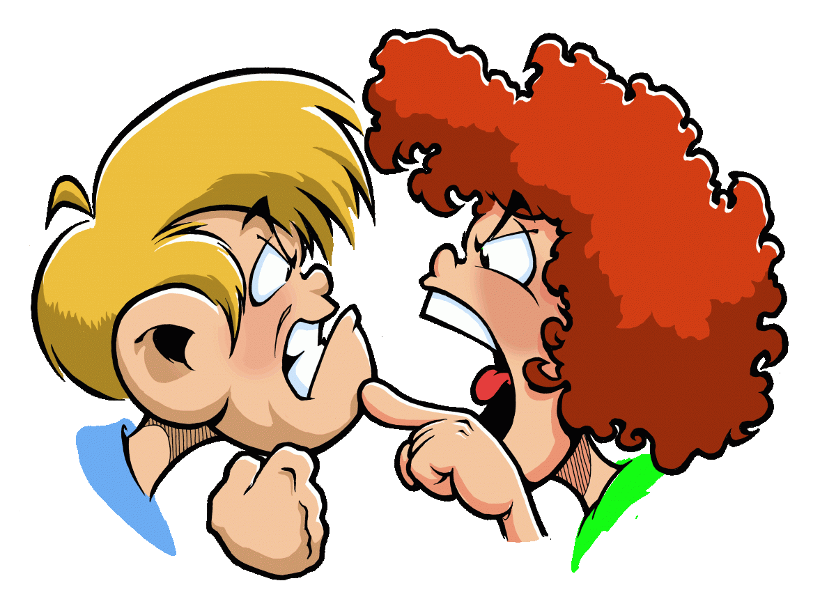 Yelling clipart argument. How my children fight