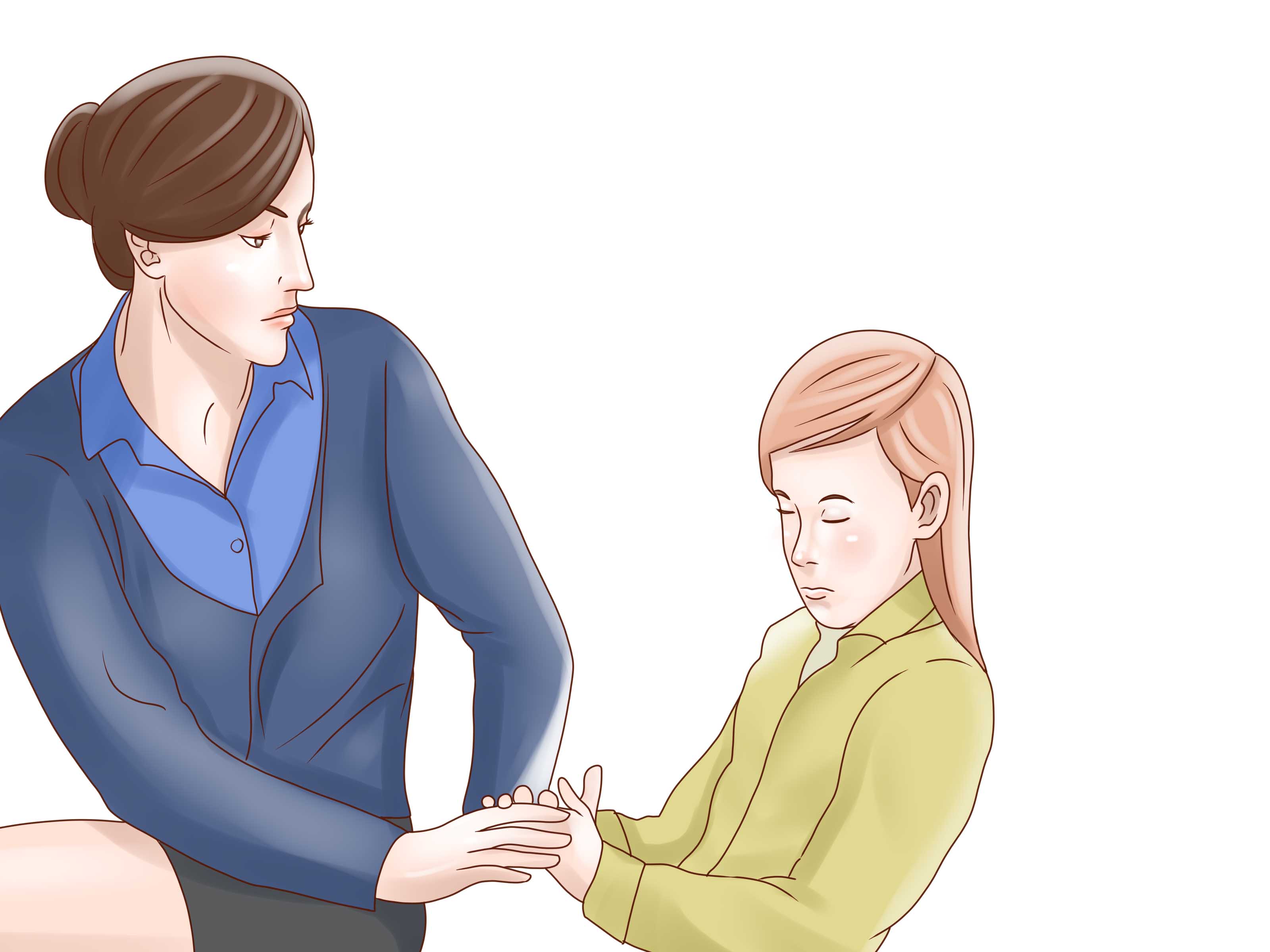 counseling clipart female psychologist