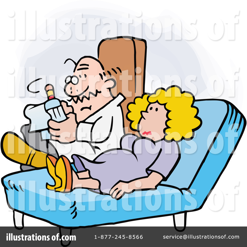 Counseling clipart health occupation. Therapist illustration by johnny