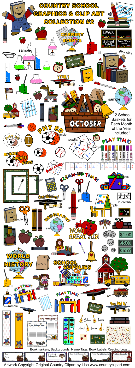country clipart classroom