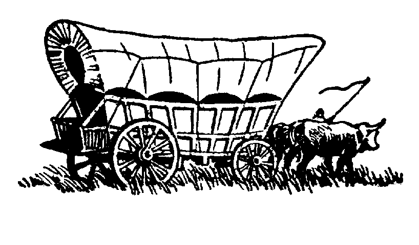 Wagon clipart westward movement. The oregon country how