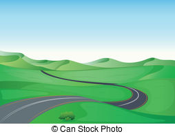 country clipart country road