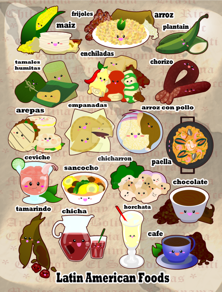 country clipart cultural food