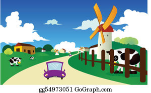 Country clip art royalty. Highway clipart rural road