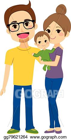 couple clipart baby