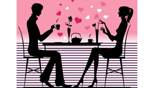 couple clipart first date