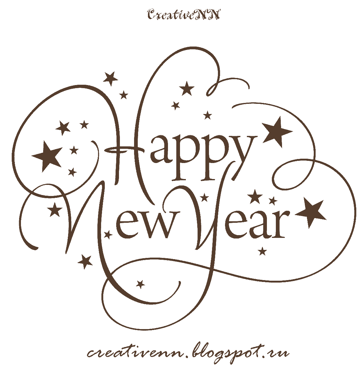 couple clipart new year