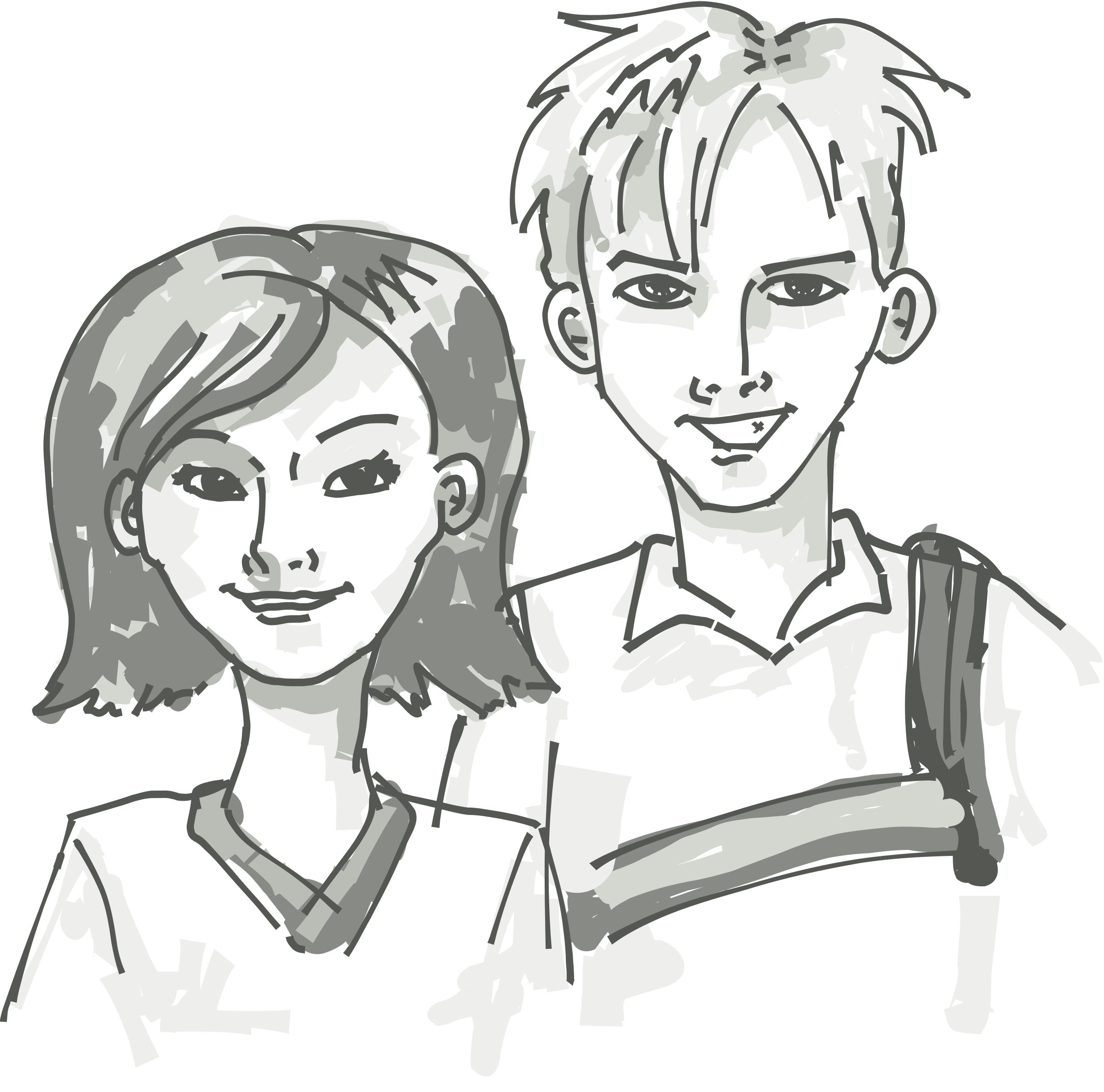 couple clipart student