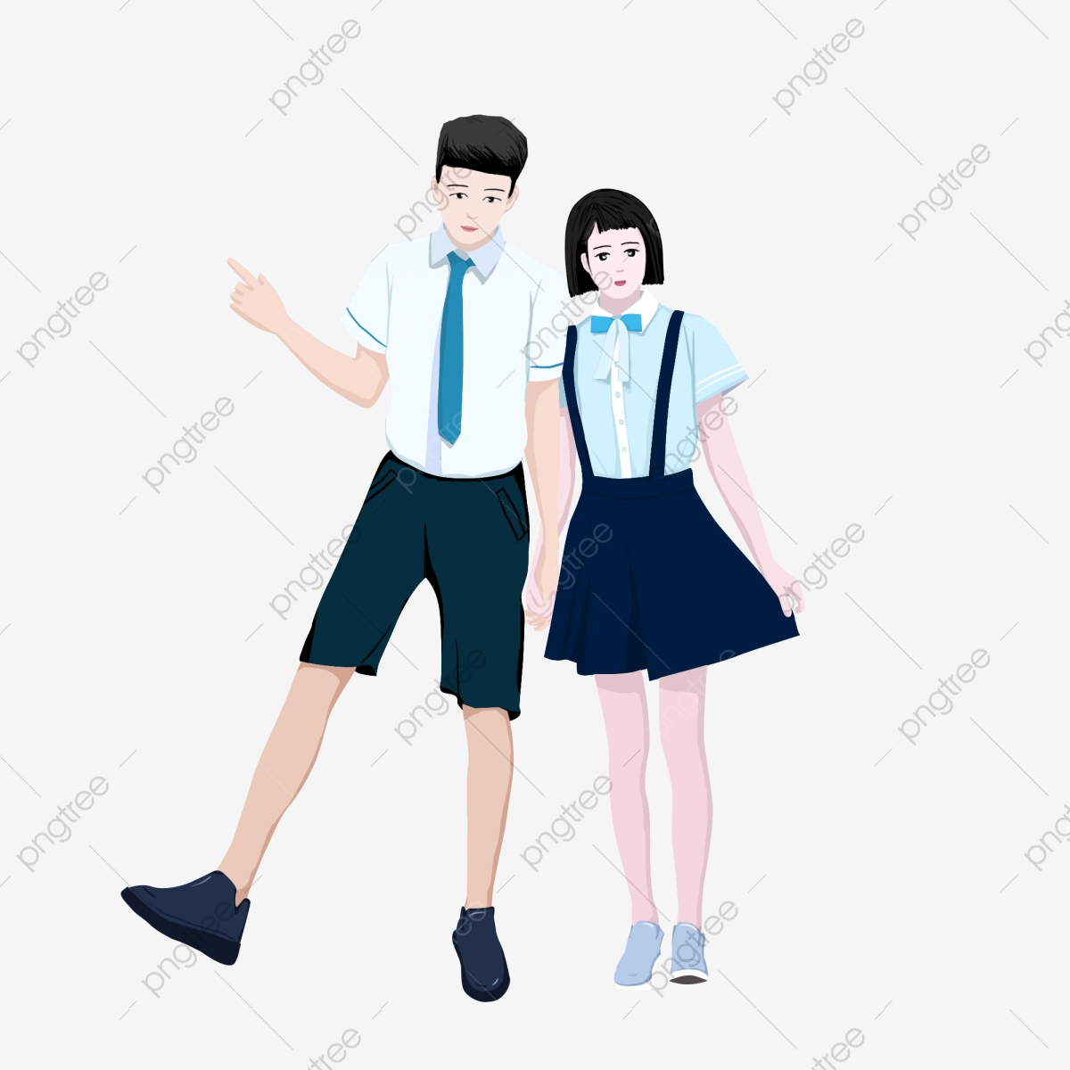 Valentines day middle school. Couple clipart student