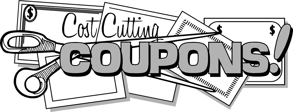 Cut clipart clipart black and white. Coupons free stock photo