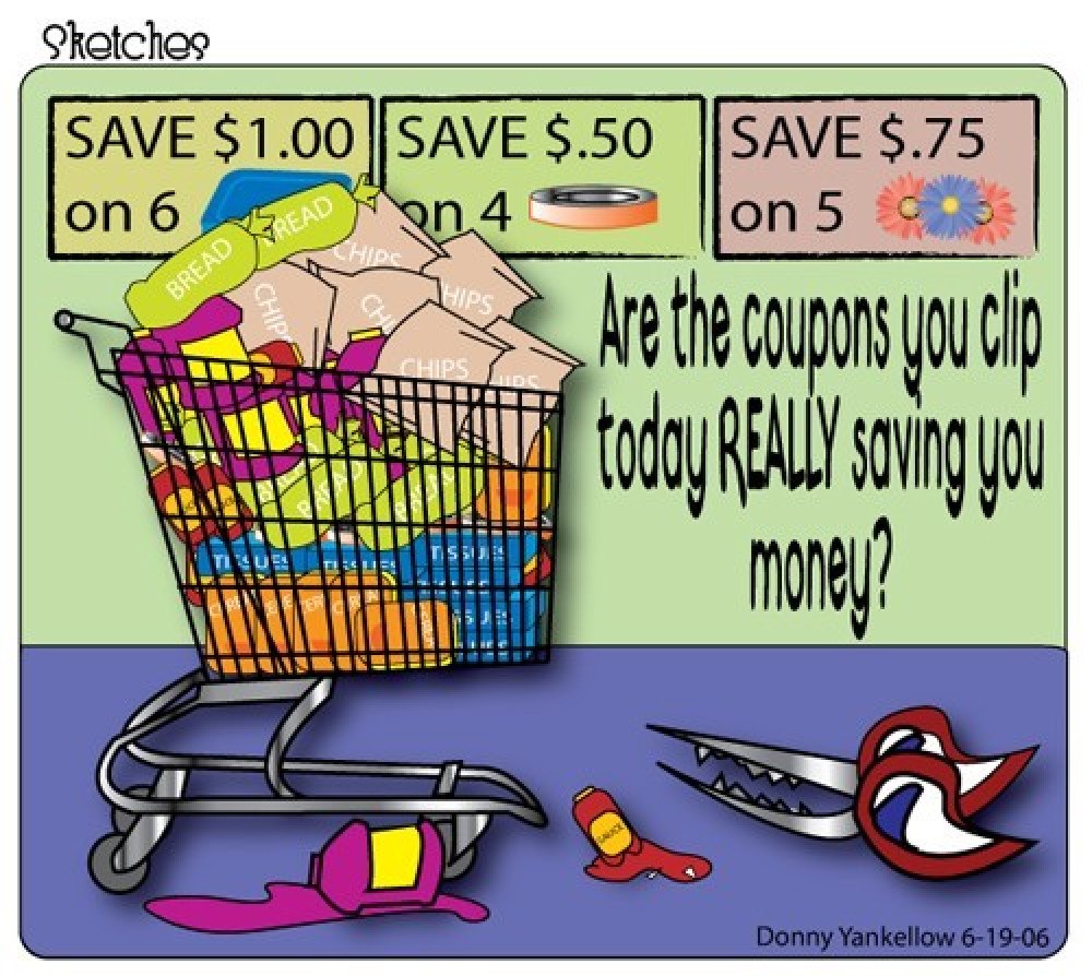 Coupon clipart clipped. Comic clipping coupons thriftyfun