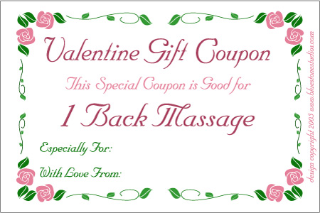 Free valentine cliparts download. Coupon clipart valentines massage